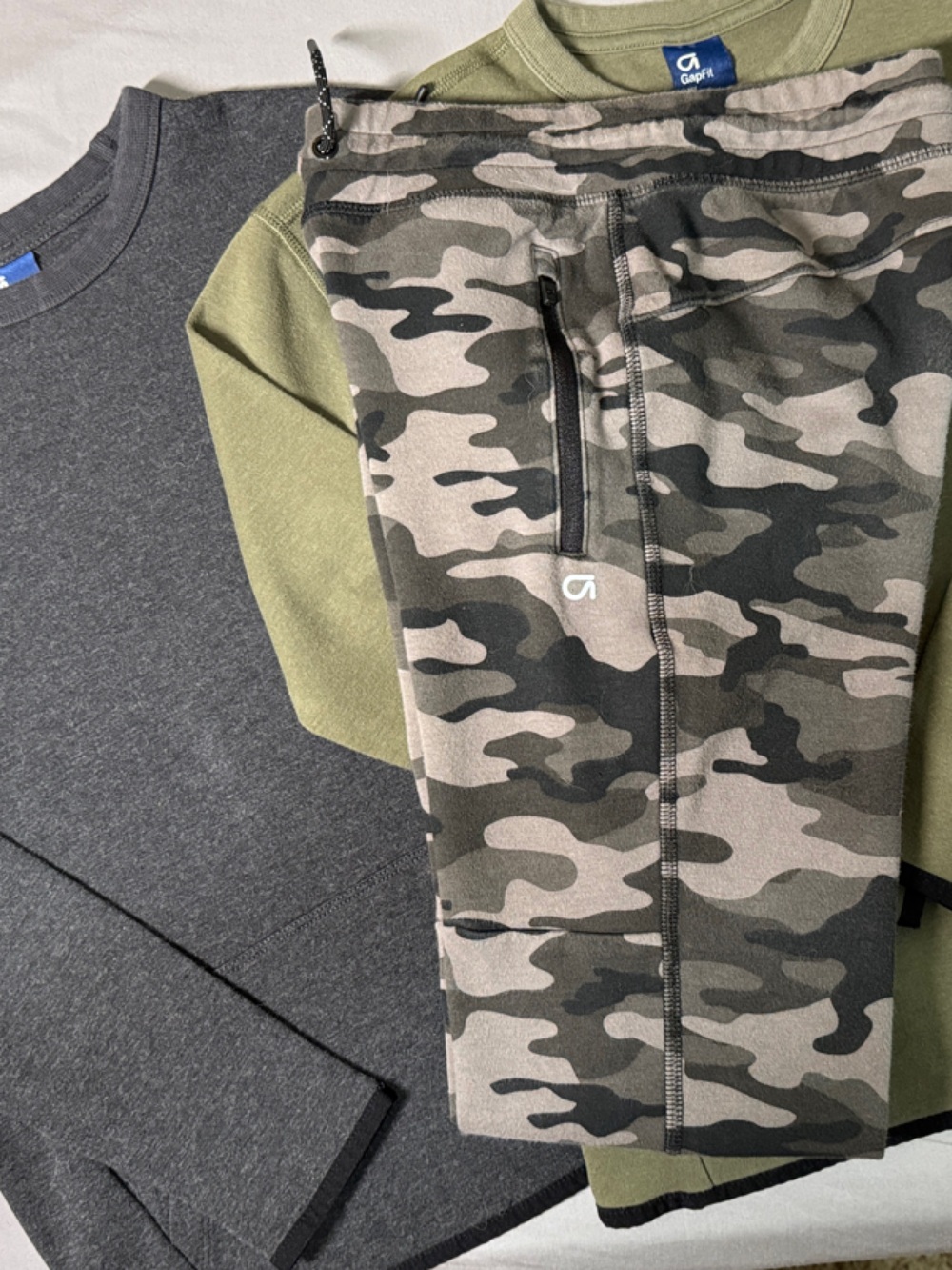 GAP Crewneck Sweatshirts, Sweatpants  and Long Sleeve Shirt.